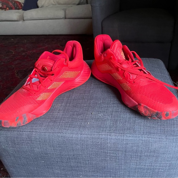 Adidas D.O.N.Issue 1 Marvel SpiderMan Red Basketball Shoes Men's Size 9.5 - Picture 6 of 8